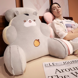 床头靠垫软包大靠背加大加高靠枕宿舍床上看书榻榻米护腰抱枕女生