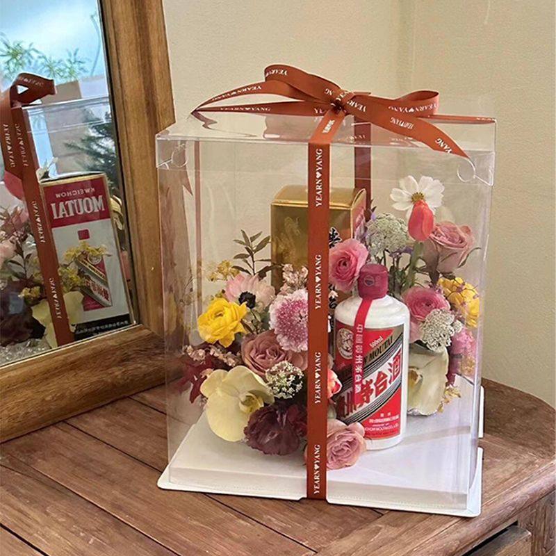 白酒花束礼盒包装材料包全套diy红酒劲酒送长辈送爸爸,节庆用品/礼品,创意礼盒/礼品套组,淘宝优惠券,粉丝福利购,淘宝优惠卷