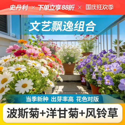 史丹利四季开花家庭园艺种子系列
