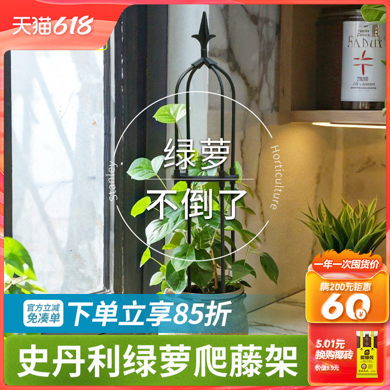 史丹利绿萝架爬藤架花架园艺支柱户外阳台庭院月季铁线莲攀爬支架