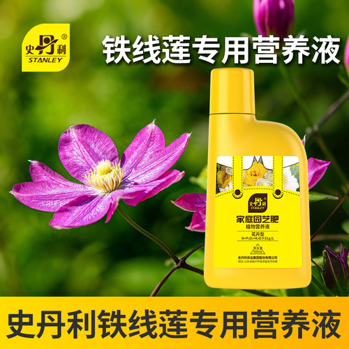 史丹利铁线莲专用肥营养液