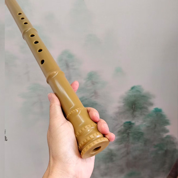树脂箫 塑料南箫 黑色黄色箫 防裂树脂南箫E调F调G调树脂仿竹南箫