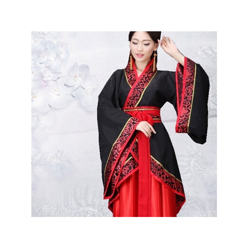 古装汉服情侣婚服男女改良曲裾襦裙司仪汉式婚礼服装结婚敬酒喜服