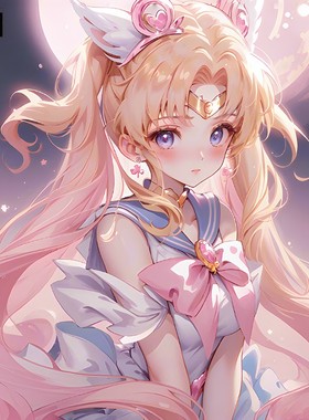 美少女战士动漫二次元公主汽车摩托油箱盖窗户装饰贴C186