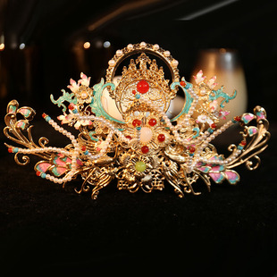 古装汉服头饰异域风妆造旅拍写真馆造型饰品全套神女敦煌飞天头饰