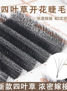 新品四叶草浓密自然嫁接睫毛