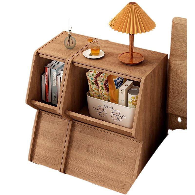 自由组木质床头柜儿童玩合具收纳柜卧小室书SG008705型矮柜家用床