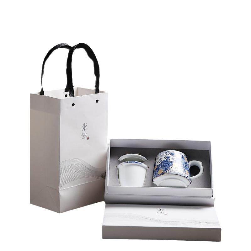 星空珐029个琅彩海浪9鎏99纯银人办公杯茶漏家用创意带水杯功夫茶,餐饮具,盖碗,淘宝优惠券,粉丝福利购,淘宝优惠卷