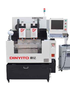 高精小型亚克力碳雕钎维密双头精机DY330-2E陶瓷后盖雕铣机