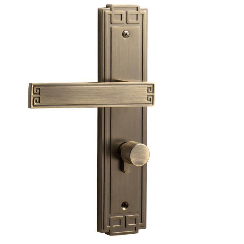 新式卧室门木锁家用通用中型室内磁把吸分体静音房门锁复古门门手,基础建材,机械门锁,淘宝优惠券,粉丝福利购,淘宝优惠卷