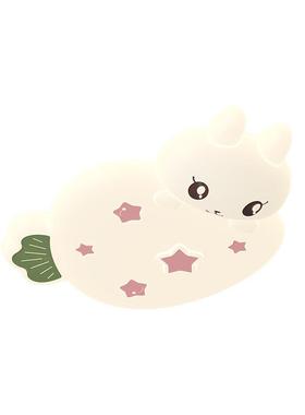 506025年新款奶油风谱儿童房2全光护眼灯创意卡通兔温馨卧子室吸