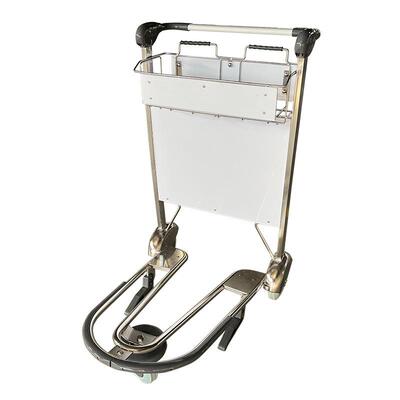 AM-AT04-1供应不锈钢机场行李钢车旺众款不锈J行李车机场手推车