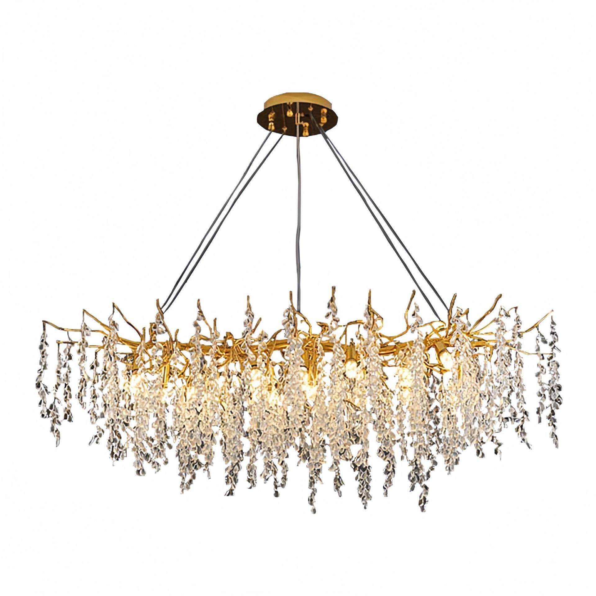 118法式复古大大气枝吊灯奢华高级感厅灯流创意蔓枝形苏水晶客厅,家装灯饰光源,智能吊灯,淘宝优惠券,粉丝福利购,淘宝优惠卷