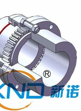 GIICLZ8型鼓齿式形联轴器/0GIICL-2X-新诺8型齿式联轴器(JB/T8854