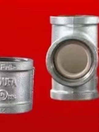 天津友发衬塑管件 沟槽管件 玛钢件 弯头直接三通卡箍 镀锌管件