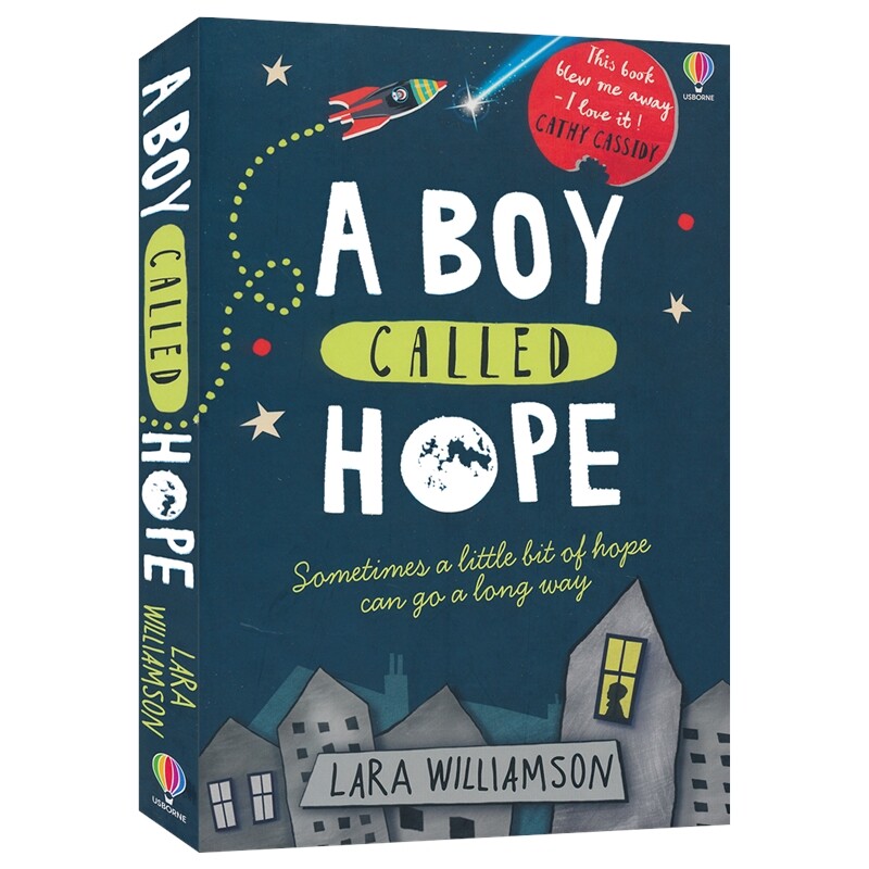 Usborne A Boy Called Hope 一个叫希望的男孩 幽默感人的故事 青少年必读之作 章节小说 英文原版进口儿童图书