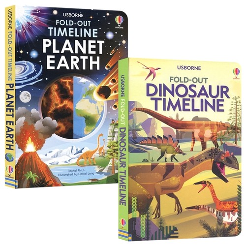 恐龙生活时期行星地球折叠书