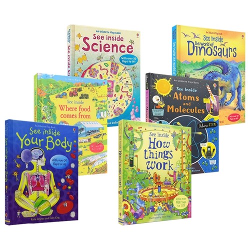 Usborne儿童科普看里面揭秘系列