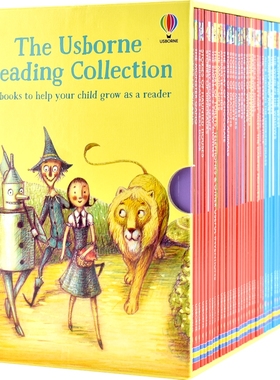 The Usborne Reading Collection 尤斯伯恩第三个图书馆40册 桥梁故事书 分级读物 英文原版进口儿童图书