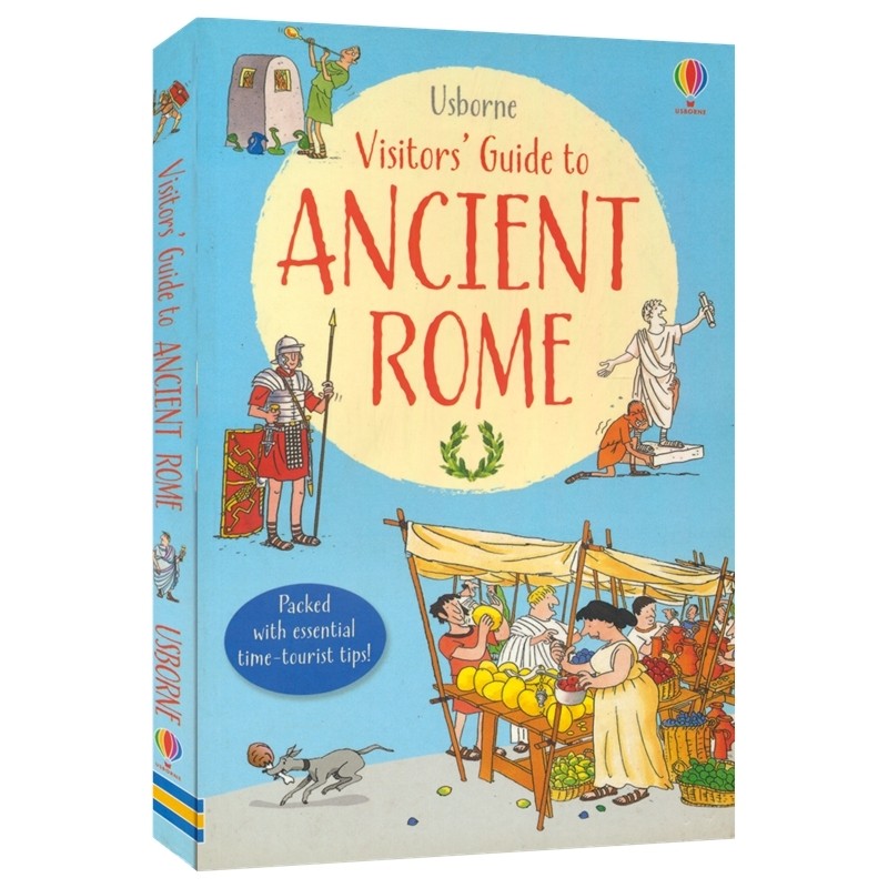 Usborne Visitors' Guides to Ancient Rome 尤斯伯恩 古罗马游客指南 小学生课外读物 青少年百科科普读物 英文原版进口儿童图书