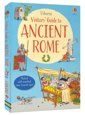 Usborne Visitors' Guides to Ancient Rome 尤斯伯恩 古罗马游客指南 小学生课外读物 青少年百科科普读物 英文原版进口儿童图书