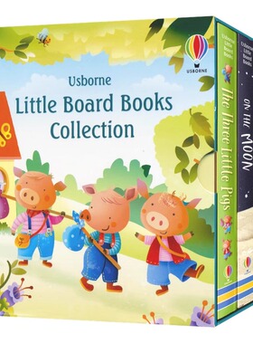 Usborne Little Board Books Collection 尤斯伯恩 小小纸板书 儿童英语启蒙读物 图画故事书 0-3岁 精装版 英文原版进口图书