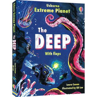Usborne Extreme Planet The Deep  Journey to the Earth's Core 极致星球系列 深海 地心之旅 亚马逊 百科翻翻书 英文原版进口
