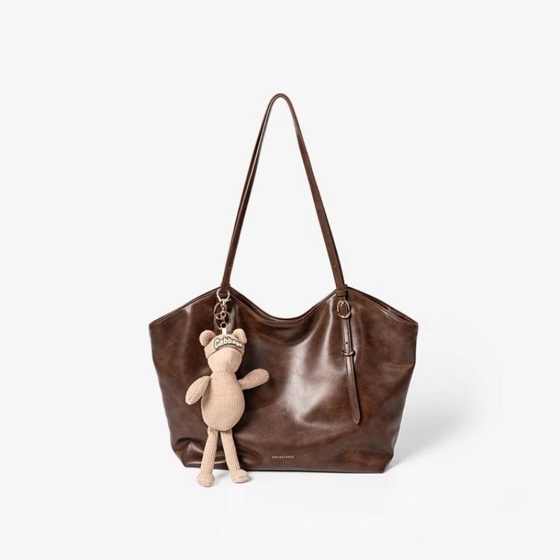 欧米OMI女包2024秋冬季新款软皮大容量单肩慵懒风通勤手提托特包