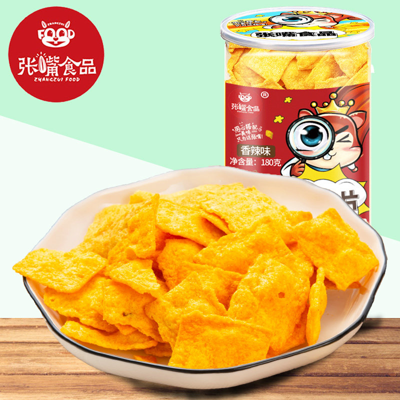 香辣味脆锅巴片地锅脆片250g*4袋桶装牛肉味小米锅巴网红零食小吃|msdalam kategori makanan ringan/Nuts/Specialty, biskut/muncul, makanan sombong - dari Buy2taobao.com untuk memberikan perkhidmatan ejen Taobao profesional membeli