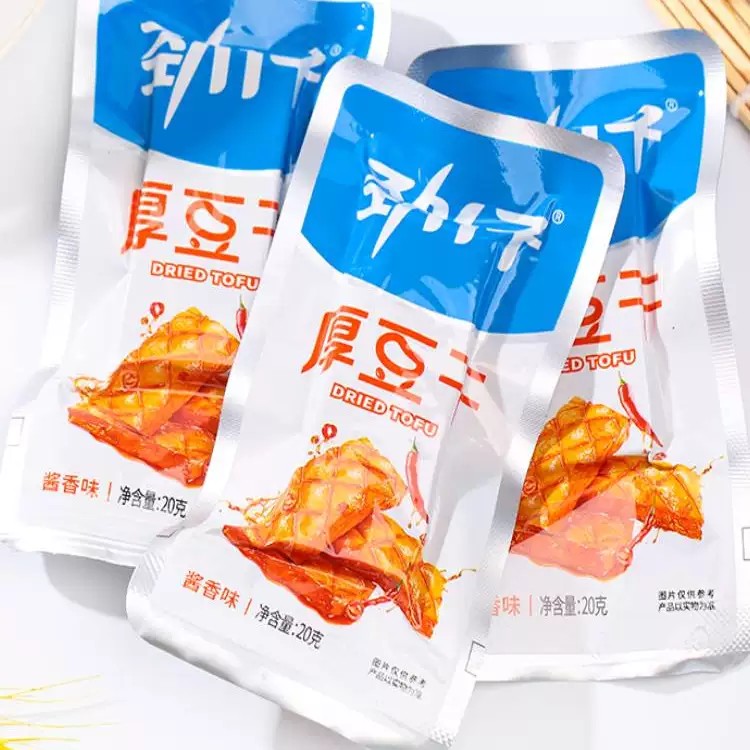 劲仔酱香辣卤豆干真空装