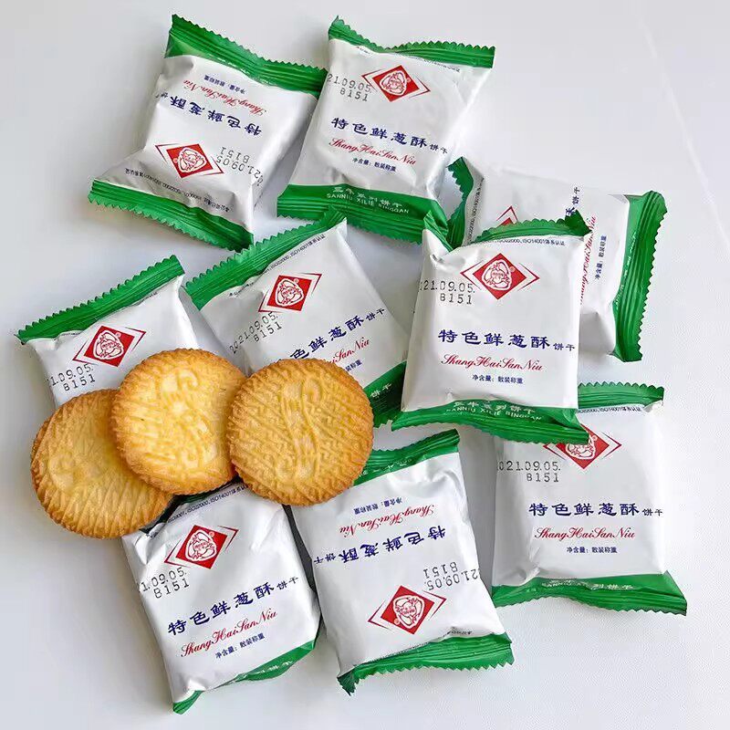 上海三牛饼干特色鲜葱酥香葱万年青饼干椒盐酥零食小吃休闲食品,零食/坚果/特产,酥性饼干,淘宝优惠券,粉丝福利购,淘宝优惠卷