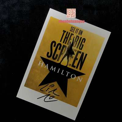 汉密尔顿 Hamilton林曼努尔米兰达Lin-Manuel Miranda亲笔签名照