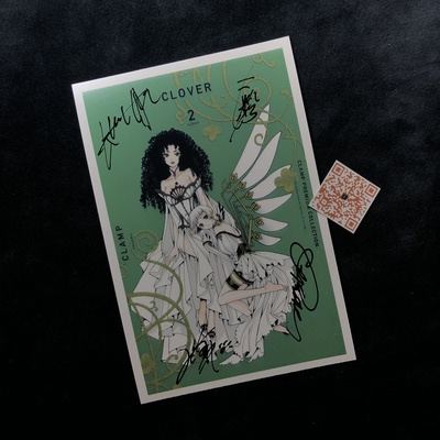 CLOVER CLAMP 创作 亲笔签名照片