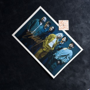 Park 林肯公园Linkin 亲笔签名照片 Armstrong Emily