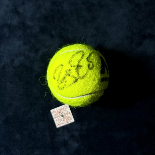 ‌罗杰费德勒 Roger Federer 亲笔签名 网球 送盒