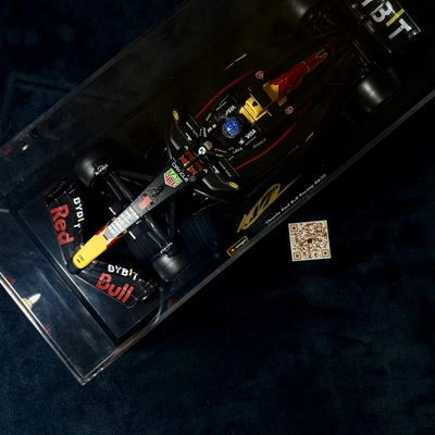 1:24红牛RB20方程式赛车合金模型F1维斯塔潘Max Verstappen亲签