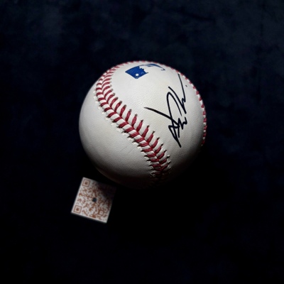 Rawlings MLB比赛用球 山本由伸Yoshinobu Yamamoto亲笔签名棒球