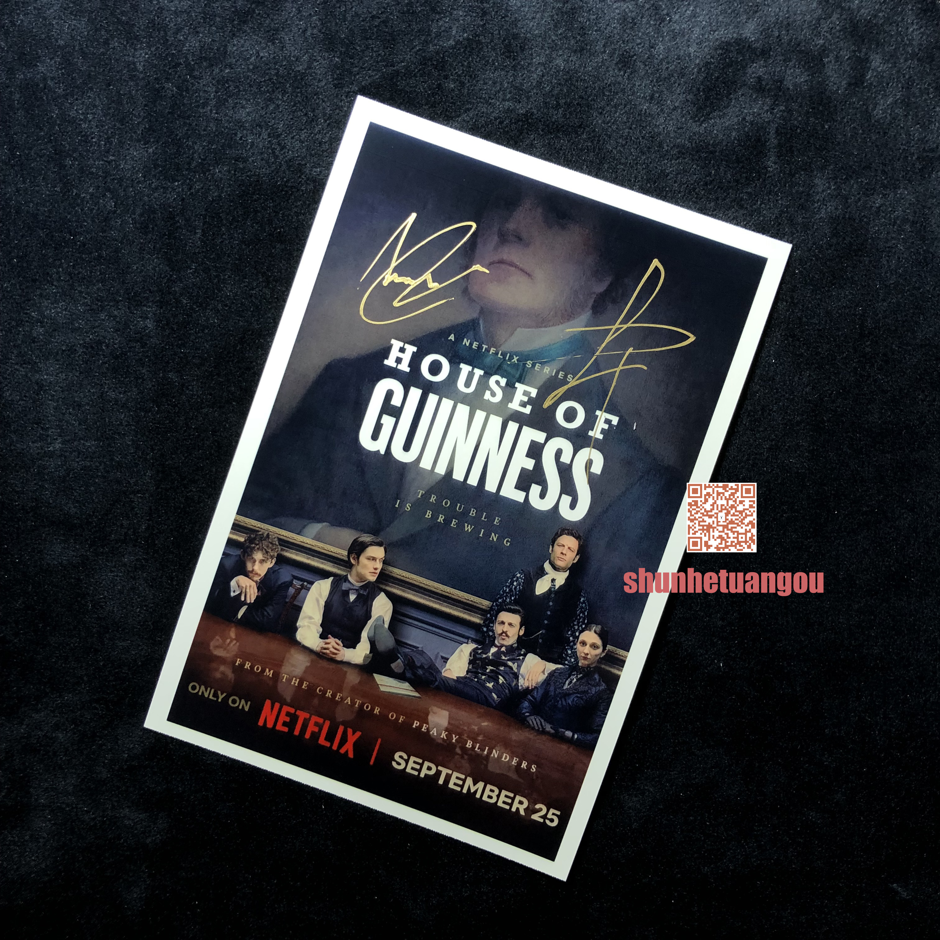 吉尼斯家族House of Guinness AnthonyBoyle Louis Partridge亲签