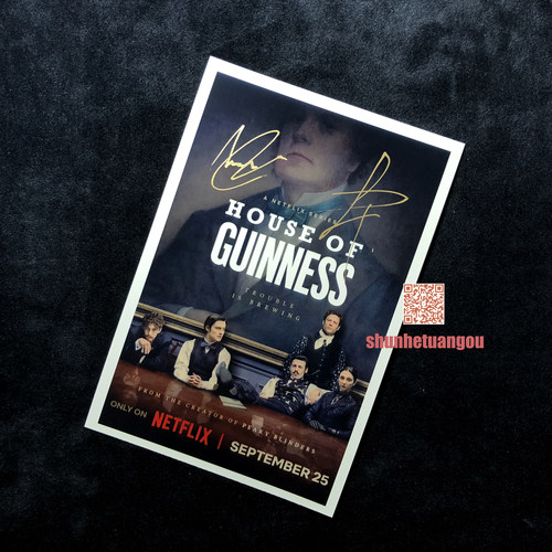 吉尼斯家族House of Guinness AnthonyBoyle Louis Partridge亲签