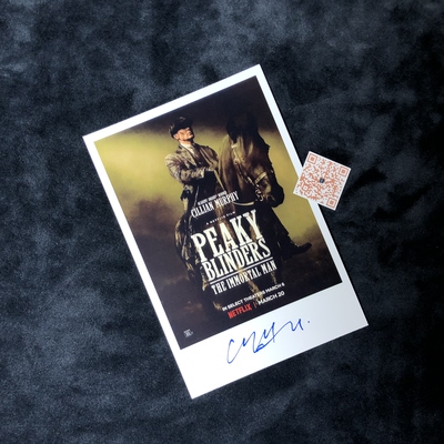 浴血黑帮Peaky Blinders 基里安墨菲Cillian Murphy亲签照片