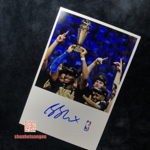 谢伊吉尔杰斯亚历山大Shai Gilgeous-Alexander亲笔签名照片