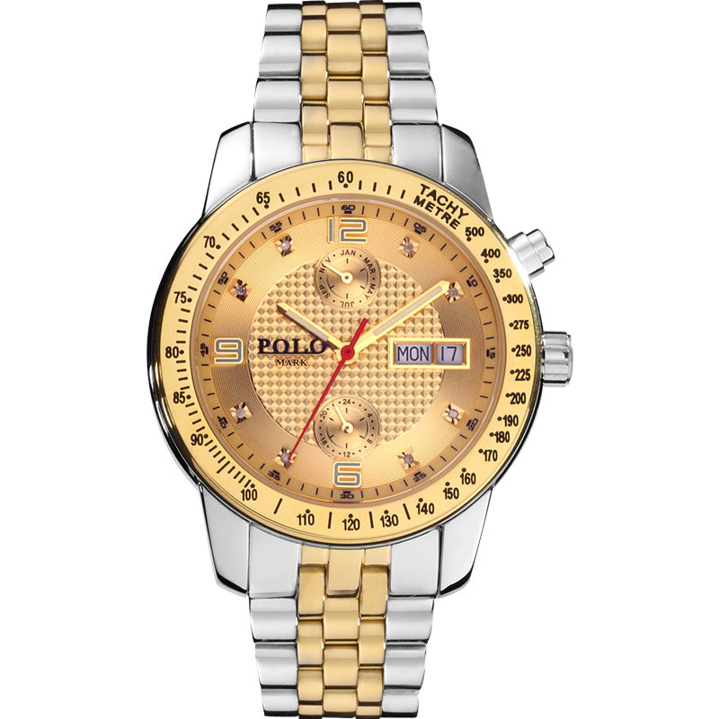 polo mark航海多功能全自动机械腕表
