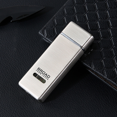 个性超薄气体直冲金属礼品打火机