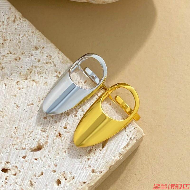 戒指环ins盔甲穿戴个性复古指尖派对气质饰品指甲戒潮冷淡风潮图片