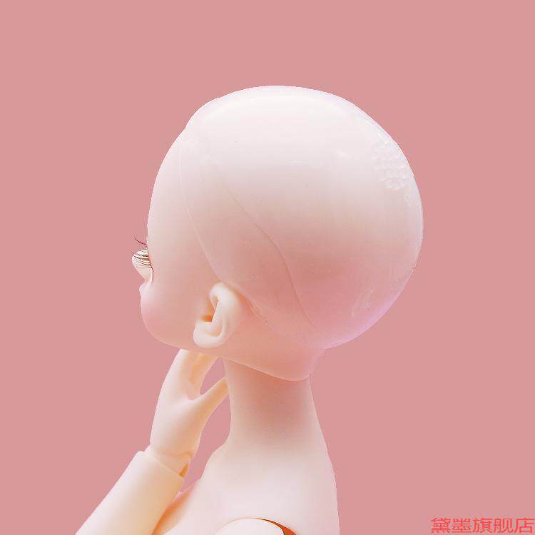 BJD6怪作防染色Blyte8硅胶头套配件假发套头娃娃头3作