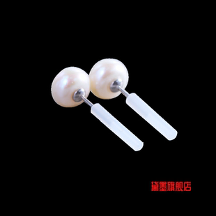 塑膠飾品膠管耳針套釘保護(hù)防氧化膠條塑料電鍍膠套硅膠耳釘