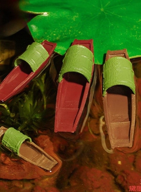 乌古建筑漂浮乌篷船可中式3d行舟假山简约山水微景观船书房古人