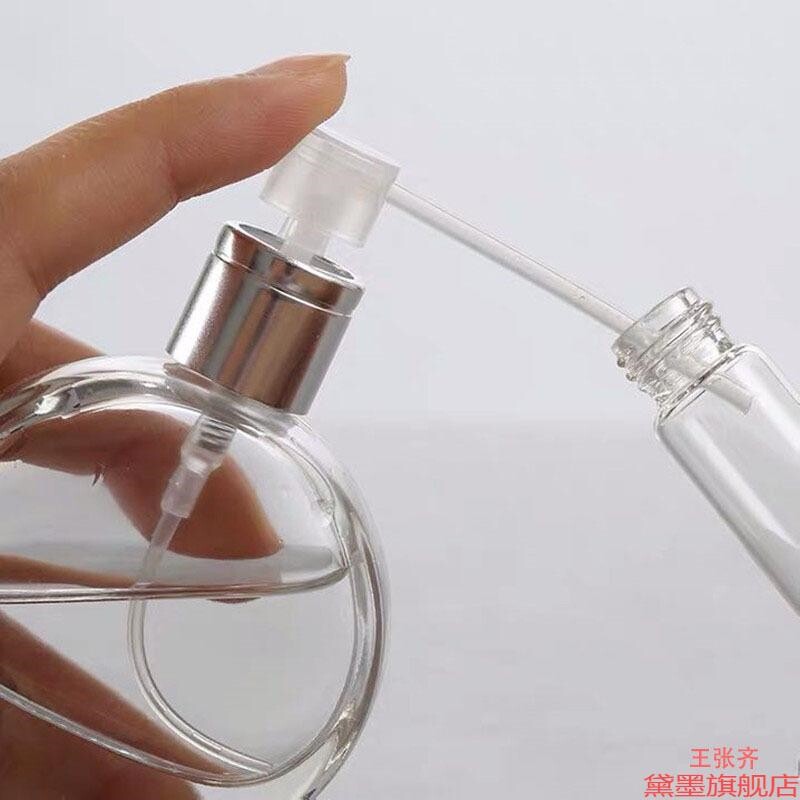 향수병 디스펜서 편리한 노즐 스포이드 화장품 샘플 미니 투명 푸시 스프링 이미지 3