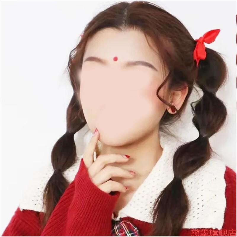 古装眉心贴圆点字贴婴儿小红点贴钻小孩小表演汉服舞台贴女童贴纸