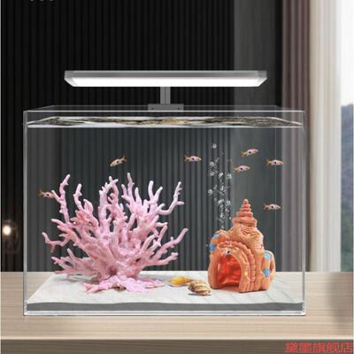 珊创意鱼缸水族箱造景珊瑚树枝假水草塑料yee海景假山软体